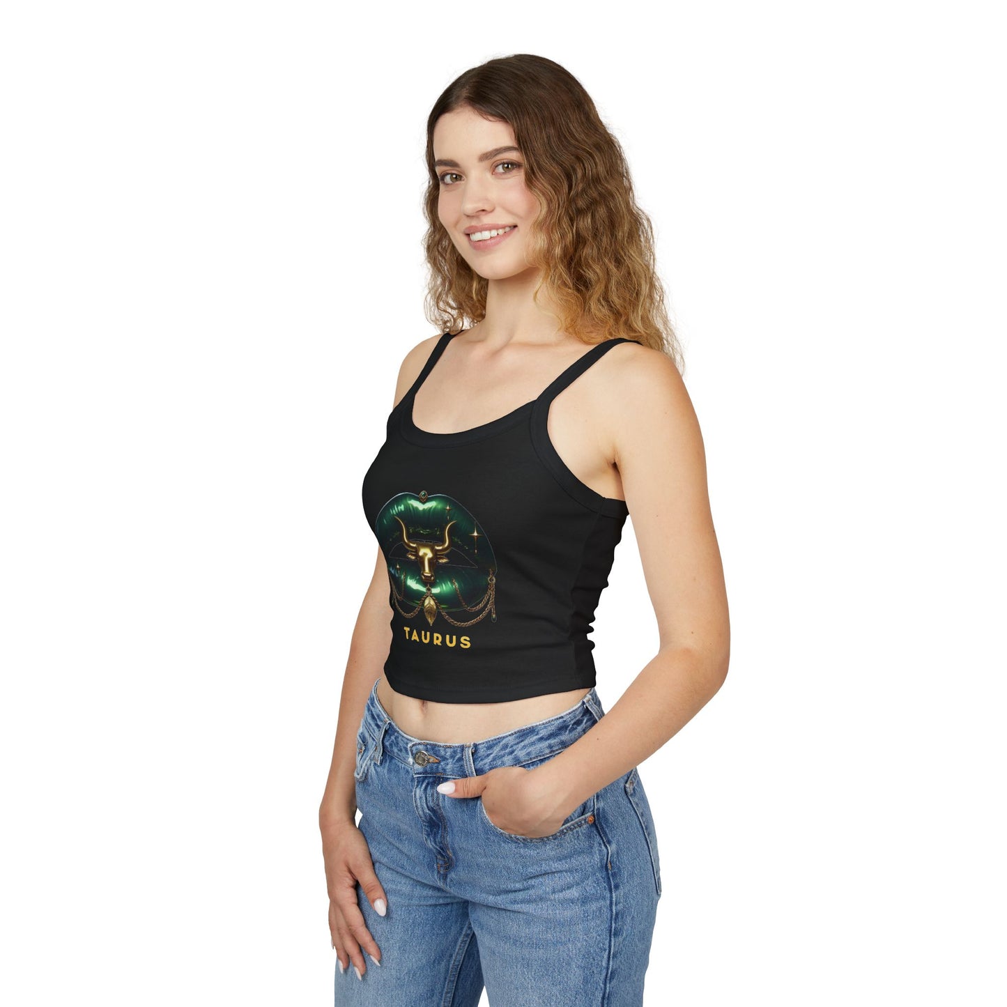 Taurus Lip Art Tank Top