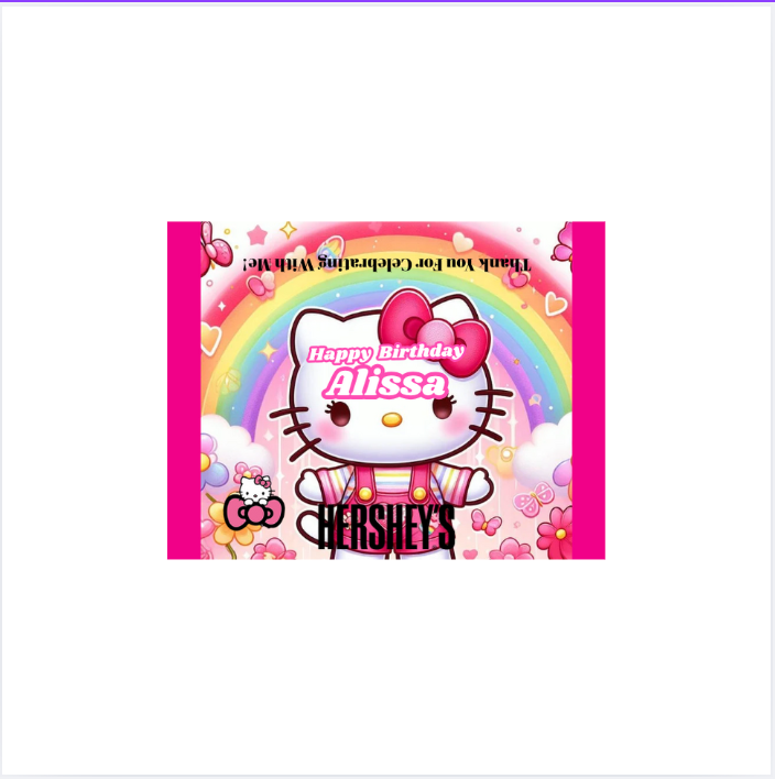 60 Birthday Hershey Bar Wrapper Templates – Instant Download | Canva Templates