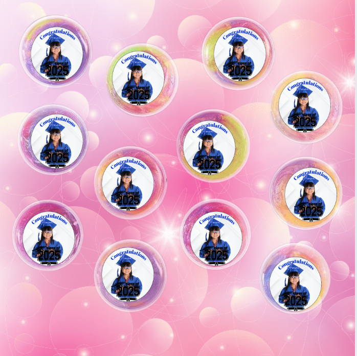 Galaxy Slime with Custom Labels 12pcs