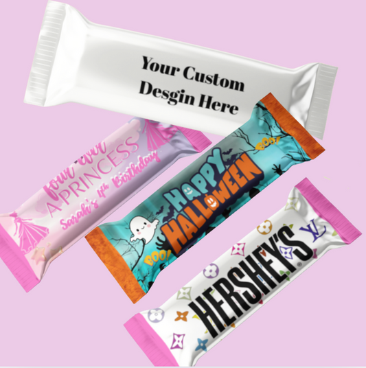 10 Custom Candy Bar Party Favors – Filled or Unfilled