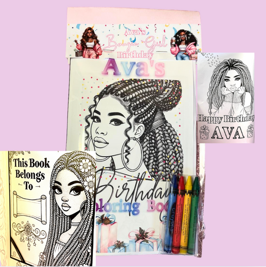 10 Custom Coloring and Activity Booklets