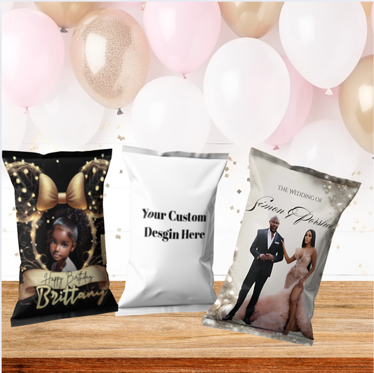 Chip Bag Party Favors – Filled or Unfilled