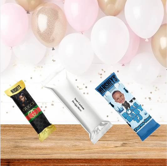 Candy Bar Party Favors – Filled or Unfilled